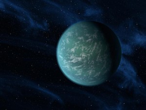Artist's conception of earth-like planet Kepler-22b. Kepler22b Diagram showing relative size and orbit of new planet and our solar system. Image credit: NASA/Ames/JPL-Caltech Artist's conception of earth-like planet Kepler-22b. Kepler22b Diagram showing relative size and orbit of new planet and our solar system. Image credit: NASA/Ames/JPL-Caltech