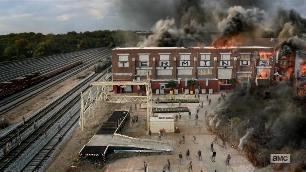 Terminus burning, the start of season 5.